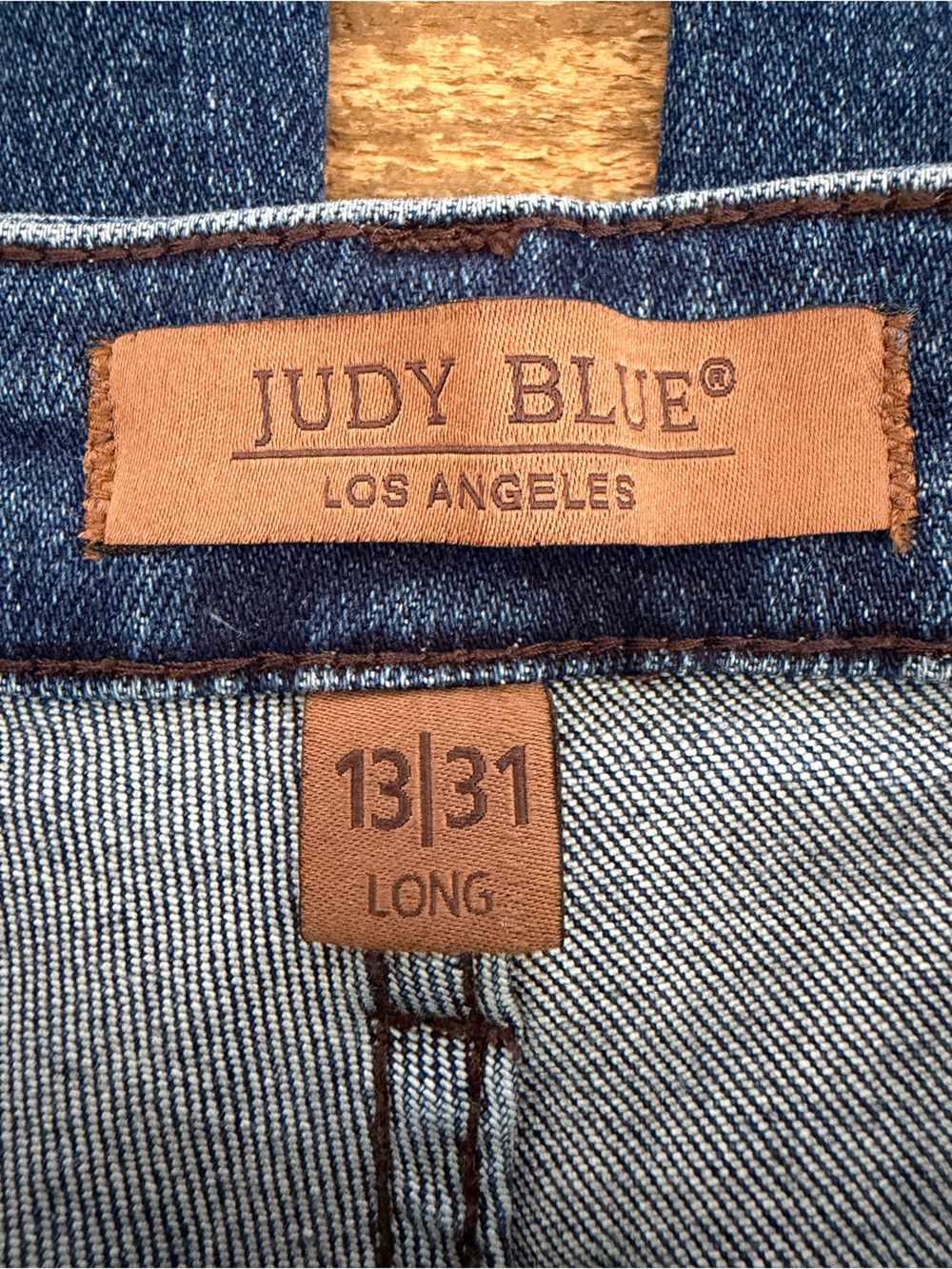 Judy Blue “Collins” High-Rise Tummy Control Bootcut Jeans Size 13/31 Long View 5